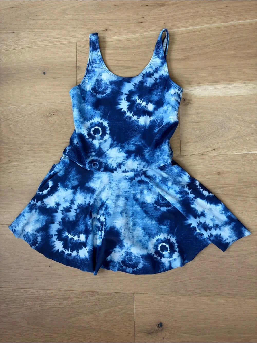 Girls swimsuit with attached skirt (TWO!)
